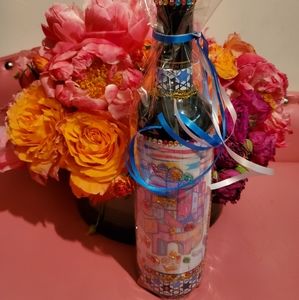Sold Hanukkah Handmade Decorative Bottle